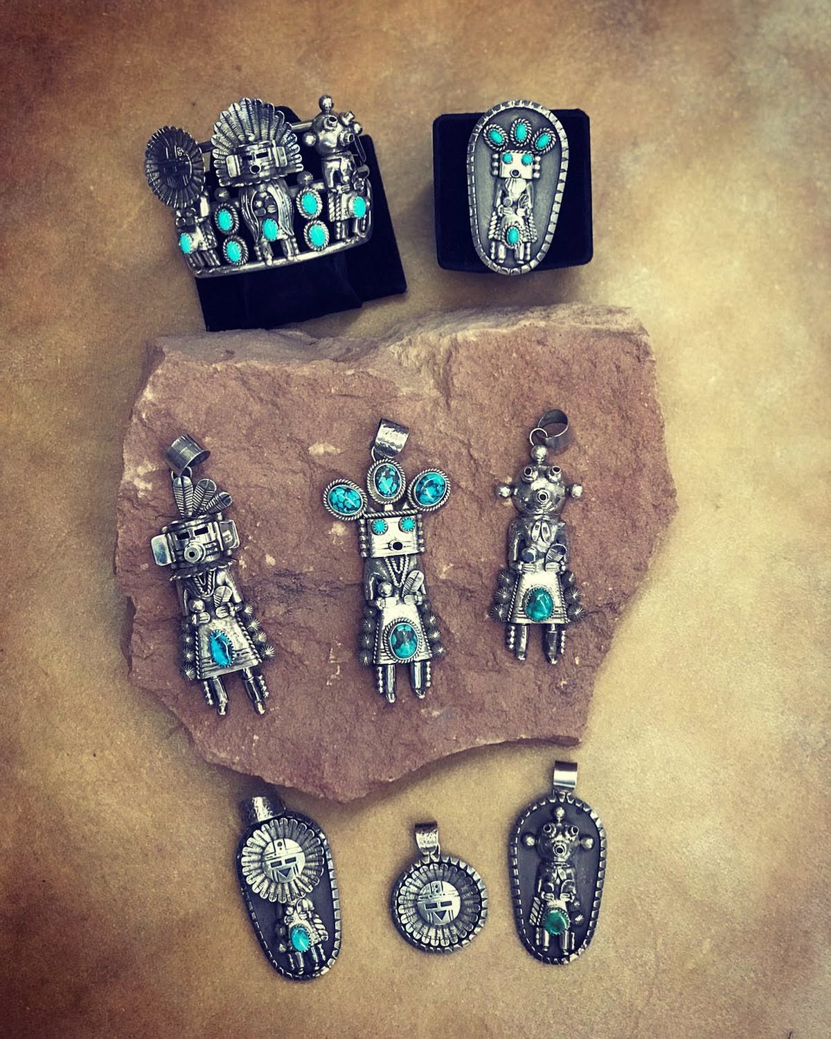 Hand-carved Hopi kachina doll